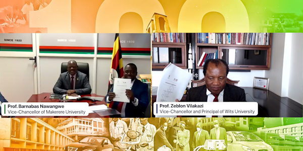 Wits and Makerere University virtually sign Memorandum of Understanding Wits and Makerere University virtually sign Memorandum of Understanding